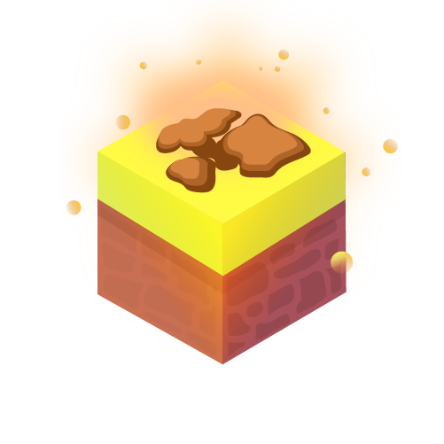 Premium Dirt Icon